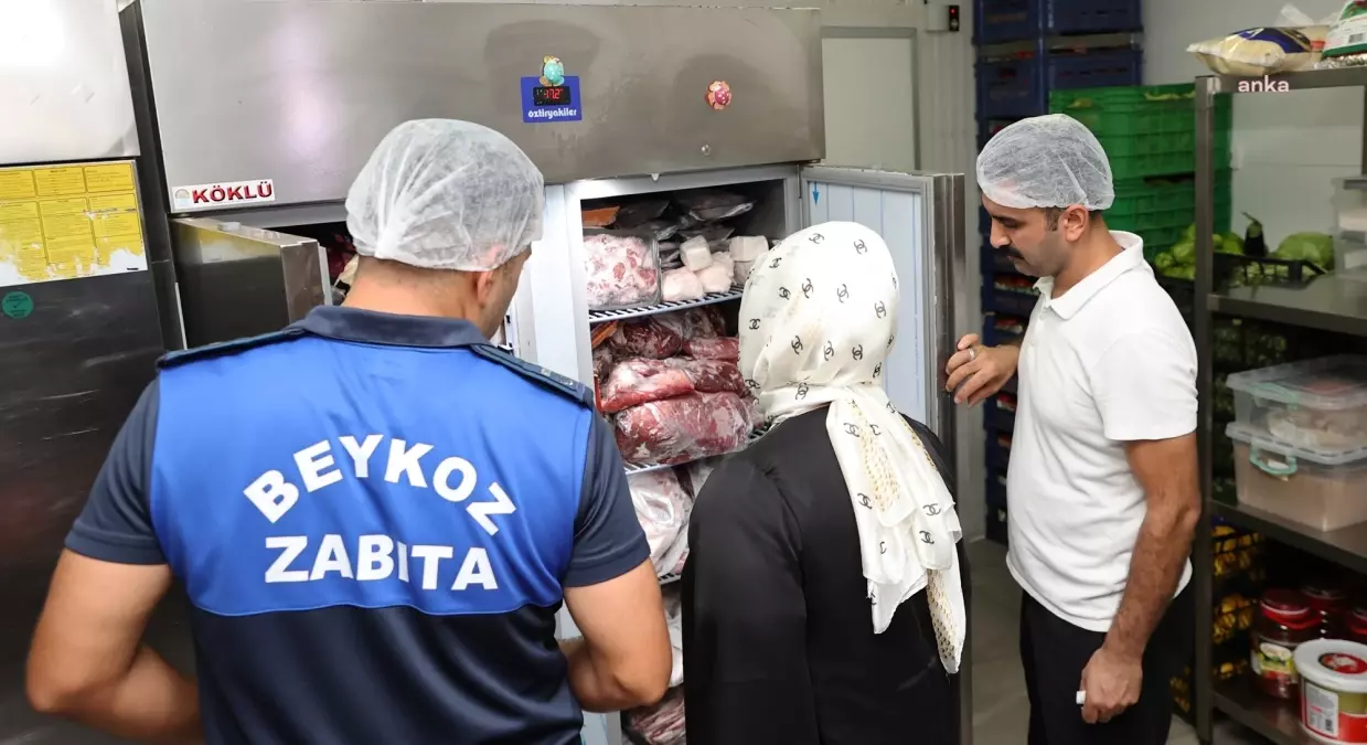 Beykoz Belediyesi Gıda Denetim Ekibi Sağlıklı ve Güvenli Gıda İçin İşletmeleri Denetliyor