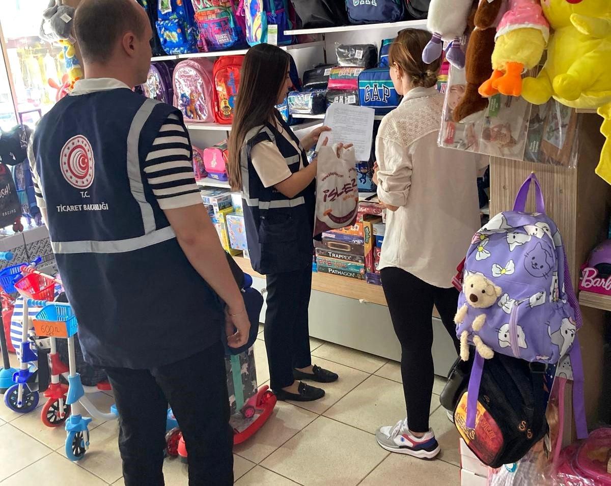 Bilecik Ticaret İl Müdürlüğü\'nden okul alışverişi fiyat denetimi