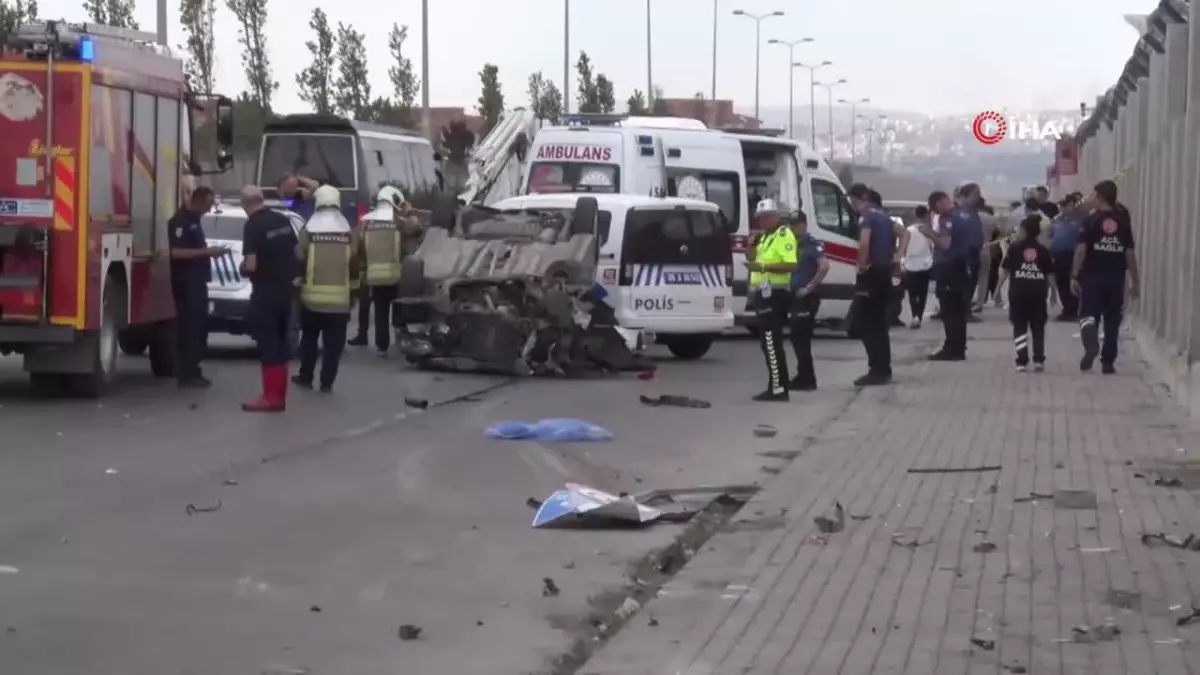 Etimesgut\'ta trafik kazası: 1 ölü, 1 yaralı