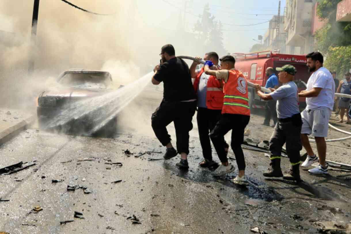 İsrail'den Lübnan'da suikast! Otomobili havaya uçurdular