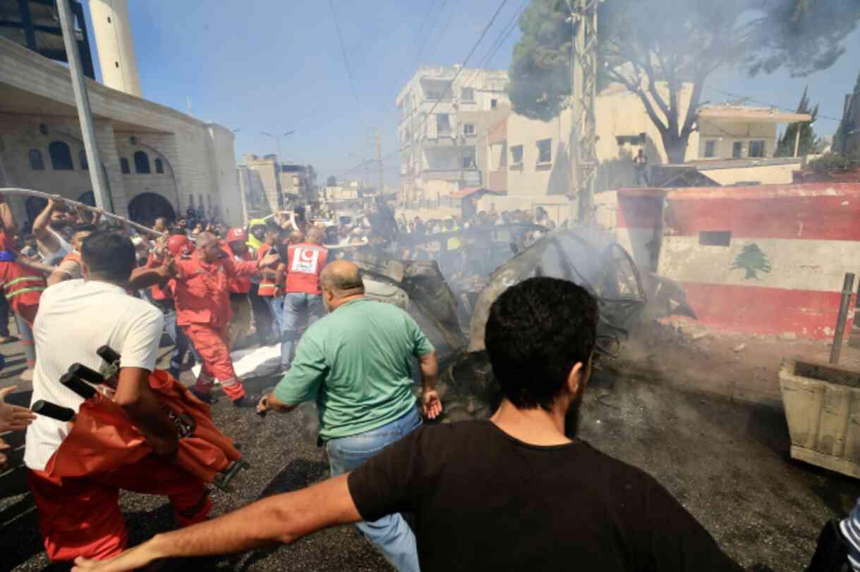 İsrail'den Lübnan'da suikast! Otomobili havaya uçurdular