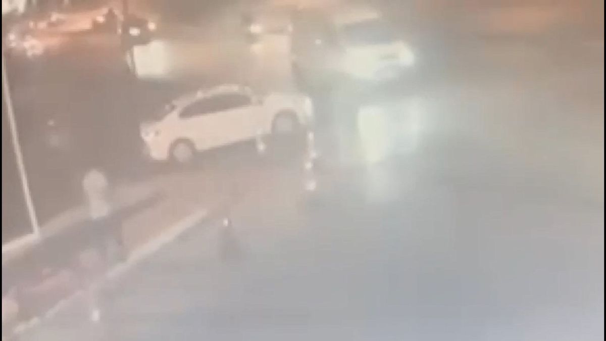 Kağıthane\'de Filistinli iş insanının öldürülmesiyle ilgili şüphelilerin kaçış anları güvenlik kamerasında