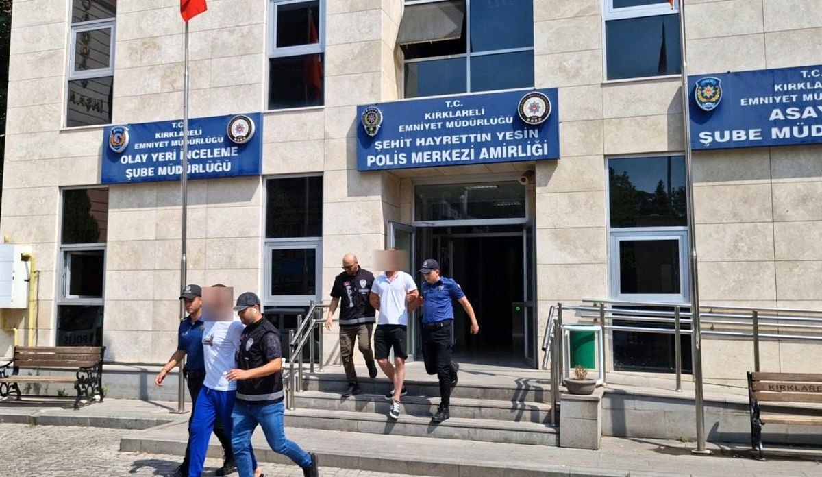 Kırklareli\'de 13 kişi tutuklandı