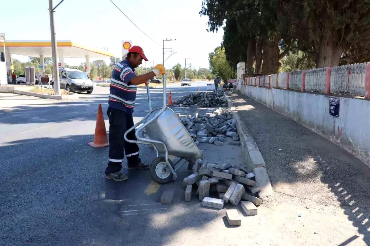 Nazilli Belediyesi Dallıca Mezarlığı çevresinde iyileştirme çalışmalarını tamamladı