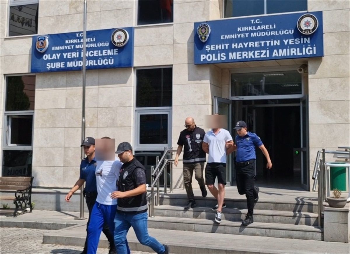 Kırklareli\'nde 13 hükümlü ve 24 kişi yakalandı