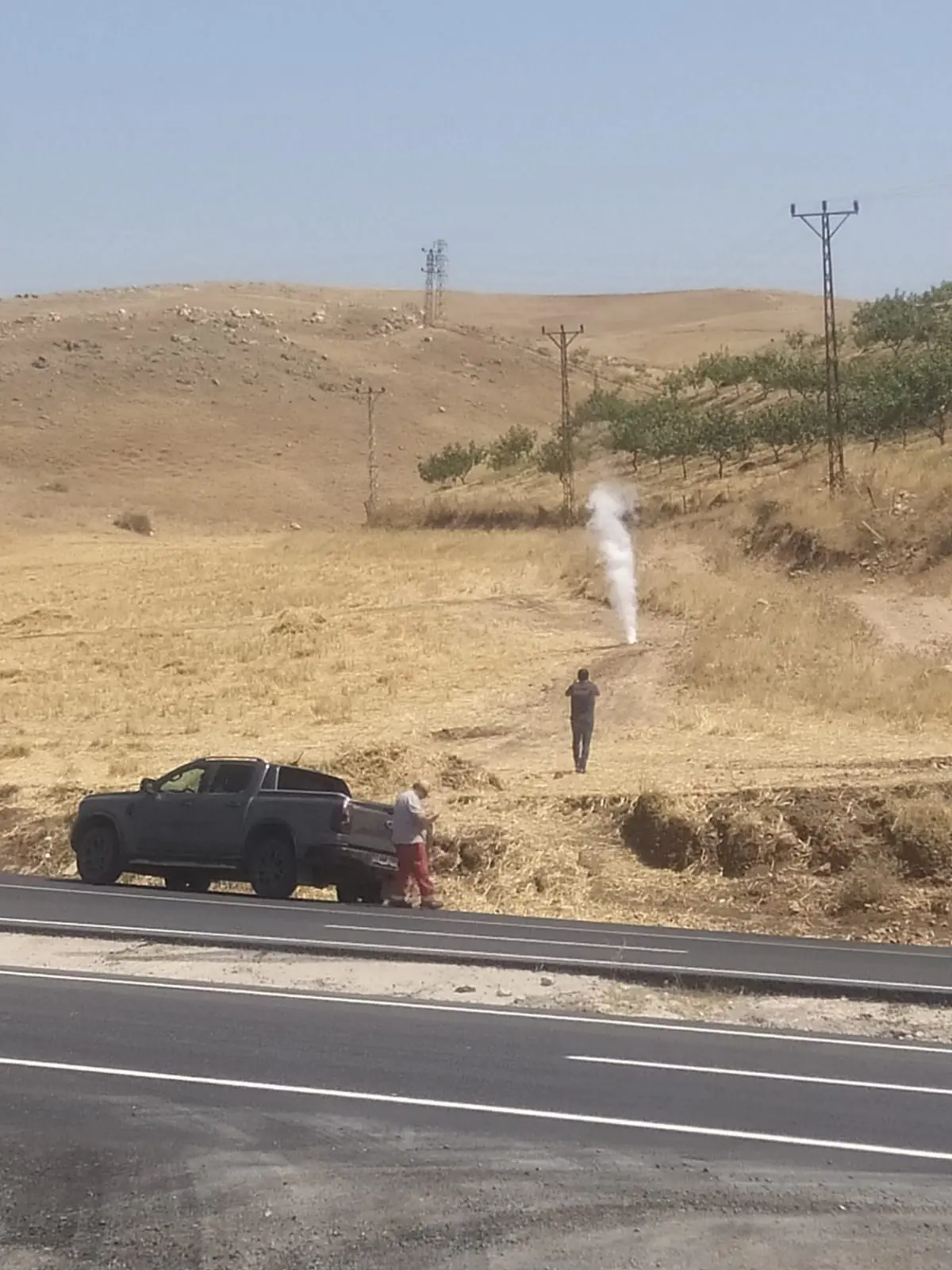 Siirt\'te TPAO boru hattında gaz sızıntısı meydana geldi