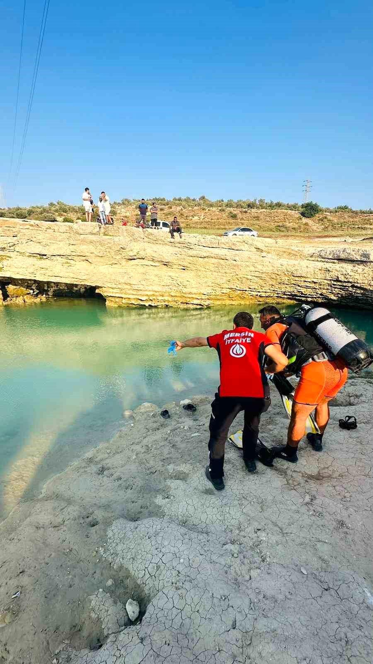 Mersin\'de Baraj Gölünde Genç Boğuldu