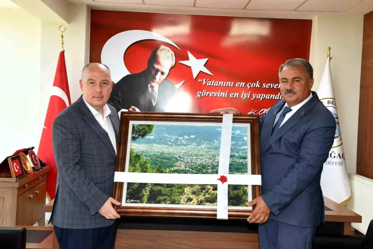 Denizli Valisi Beyağaç Belediyesini Ziyaret Etti