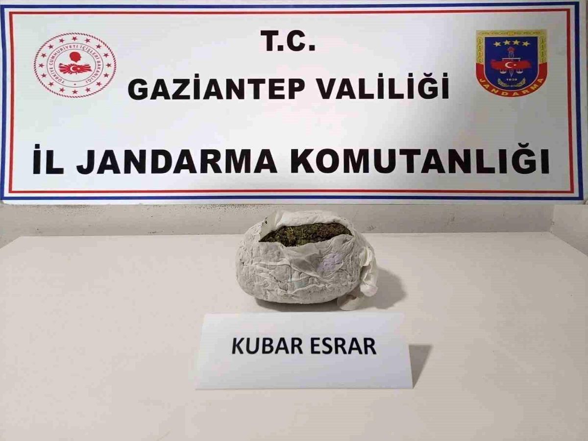Gaziantep\'te Valiz İçerisinde 1,5 Kilogram Esrar Ele Geçirildi