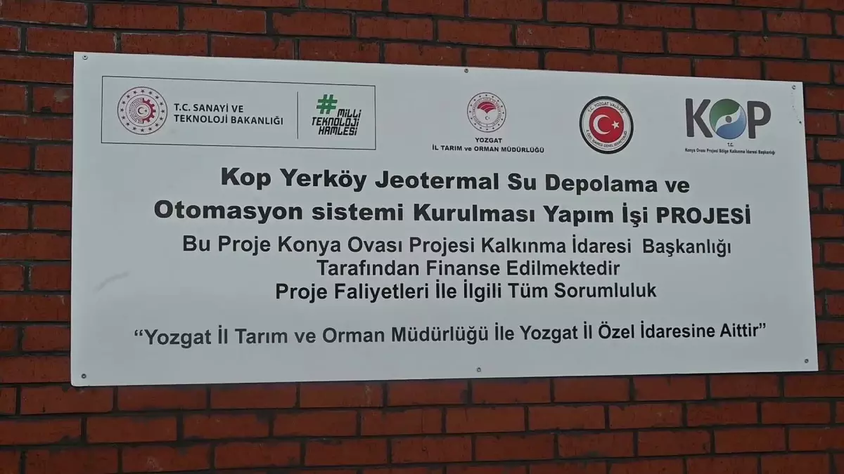 Yerköy\'de Tarıma Dayalı İhtisas Jeotermal Seracılık Organize Sanayi Bölgesi Projesine Tepki