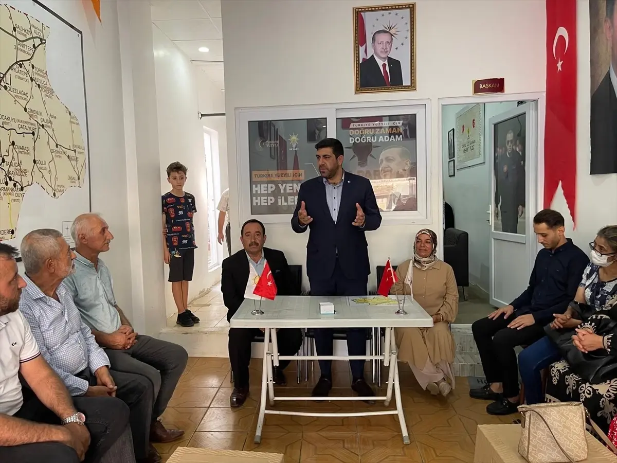 AK Parti Mardin İl Başkanı Mehmet Uncu İlçeleri Ziyaret Etti