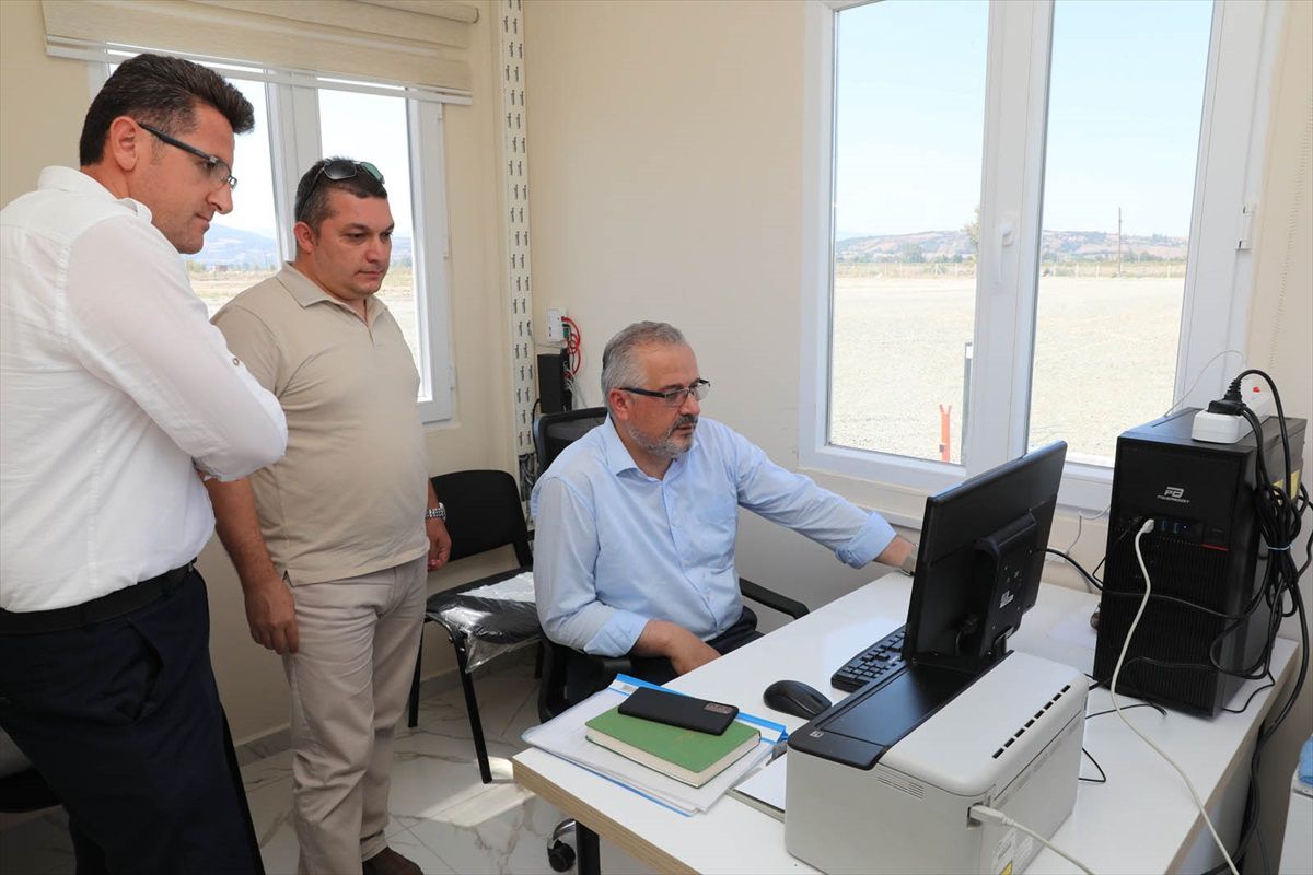 Bafra Belediyesi Modern Kamyon ve Tır Garajını Hizmete Açtı