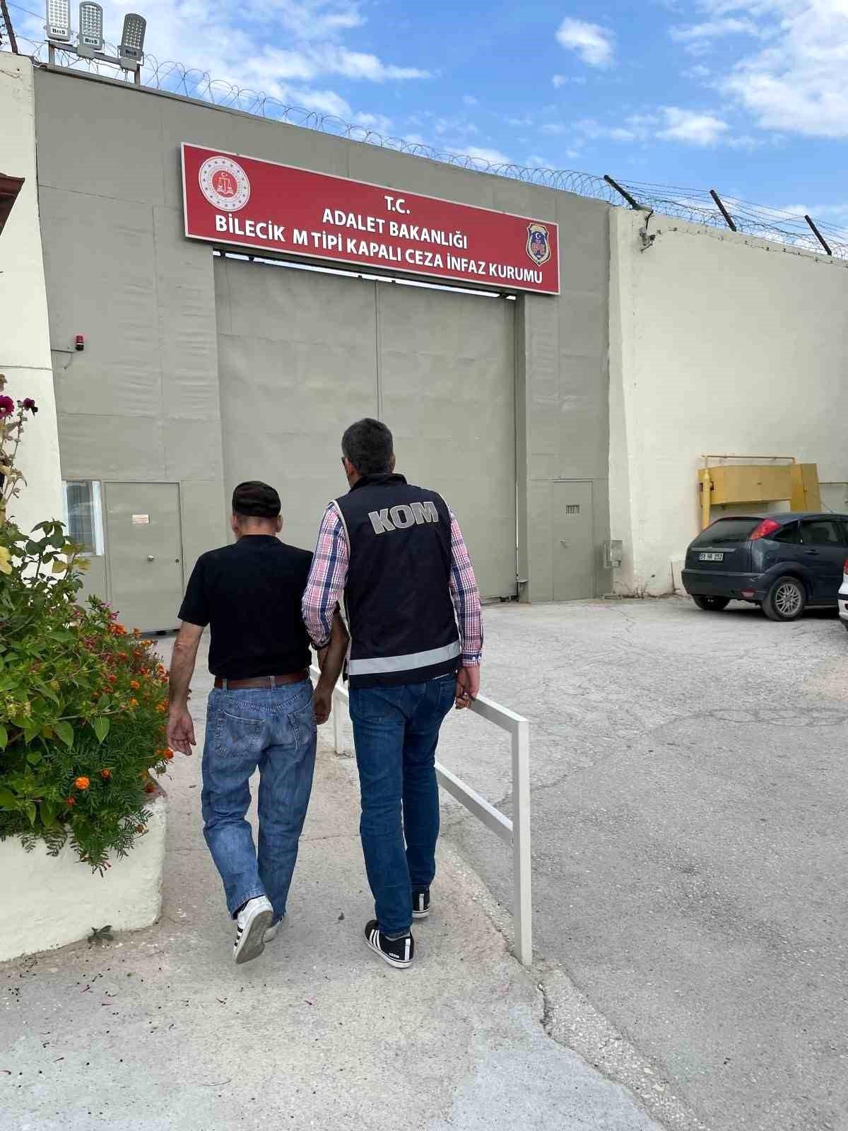 Bilecik\'te 4 yıl kesinleşmiş hapis cezasıyla aranan şüpheli yakalandı