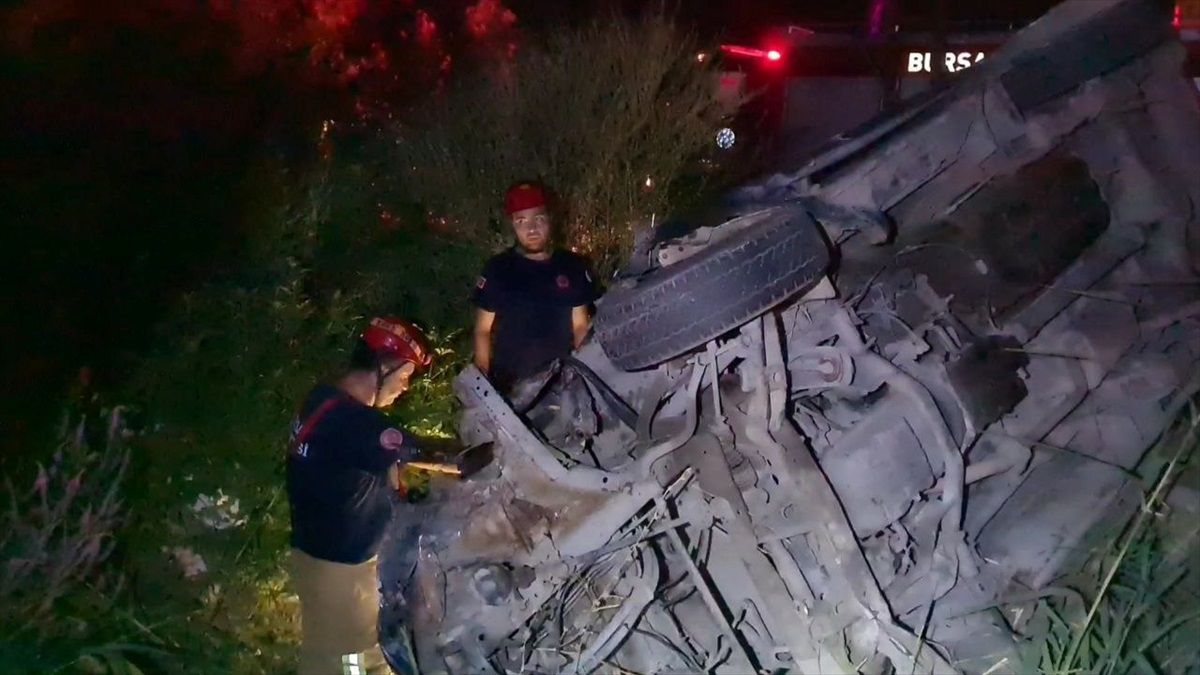 İznik\'te Hafif Ticari Araç Devrildi: Sürücü Hayatını Kaybetti