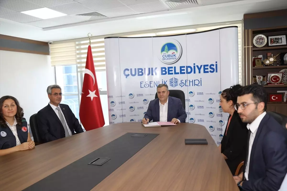 Çubuk Belediyesi Güneş Enerjisi Santrali Projesi İçin İLBANK İle Protokol İmzaladı