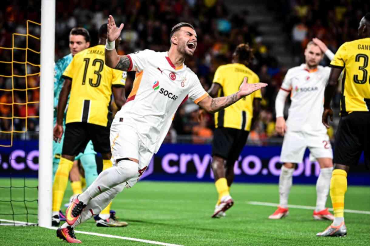 Galatasaray, Young Boys'a deplasmanda 3-2 mağlup oldu