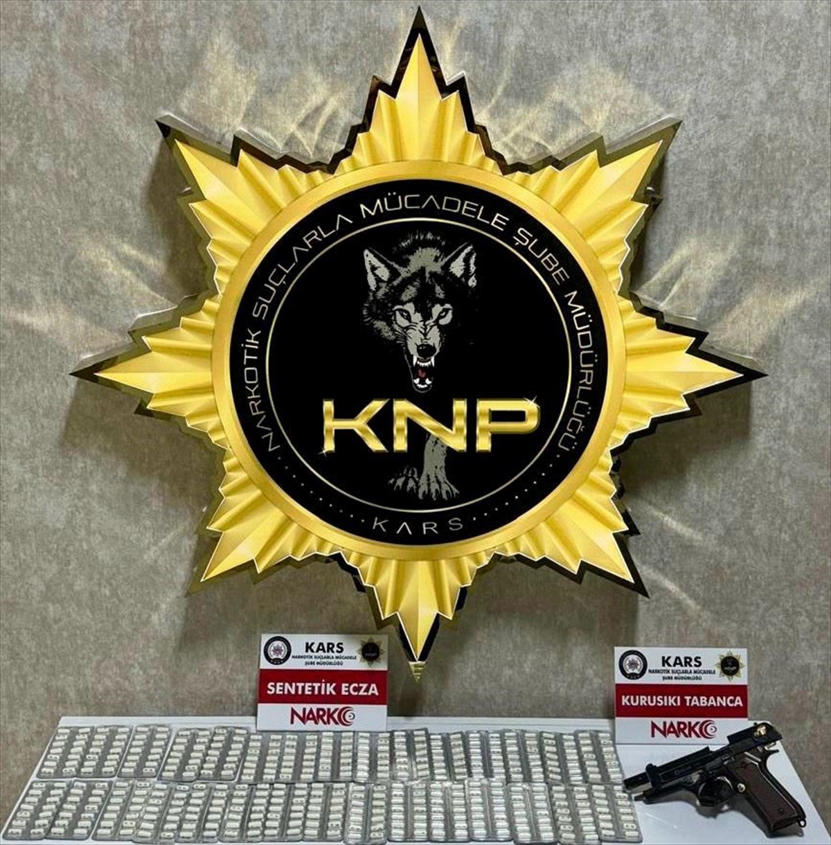 Kars\'ta uyuşturucu operasyonunda 1 şüpheli tutuklandı