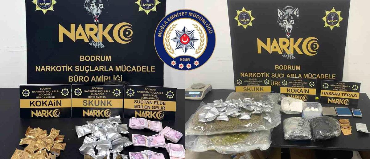 Muğla\'da Narkotik Operasyonu: 5 Şüpheli Gözaltına Alındı