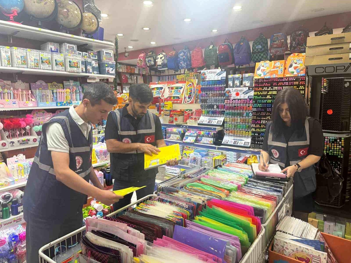 Sakarya\'da Kırtasiye Ürünleri Denetimi Yapıldı