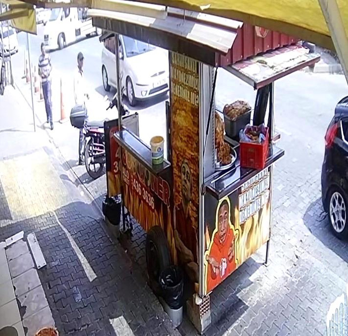 Adana\'da Restoranda Motosiklet Hırsızlığı