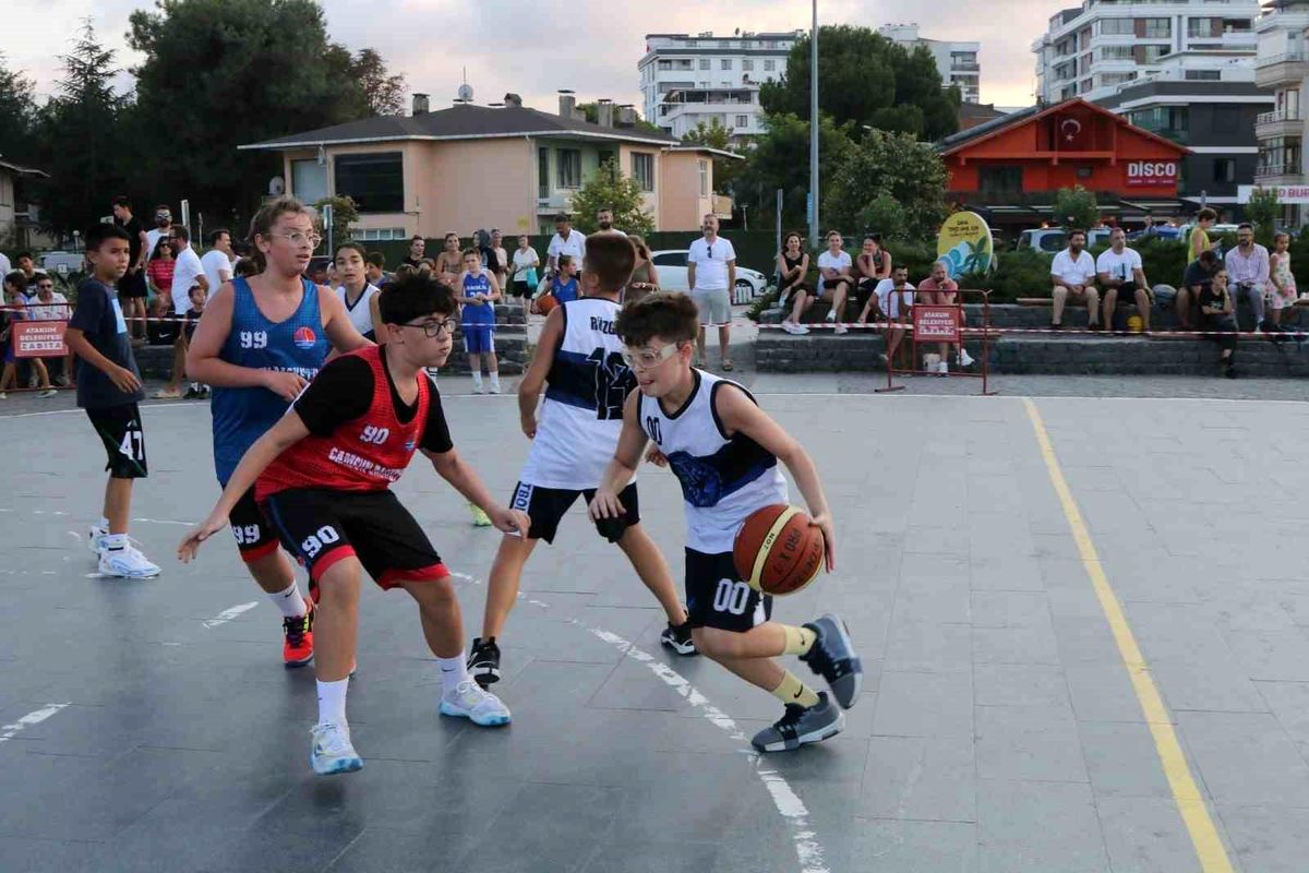 Samsun\'da Sokak Basketbolu Turnuvası düzenlendi