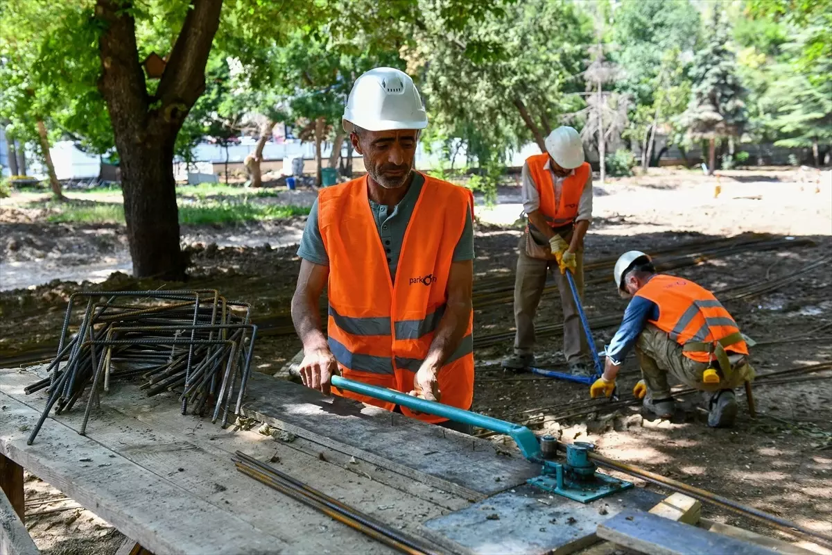 Ankara Güvenpark\'ta Yenileme Çalışmaları Devam Ediyor