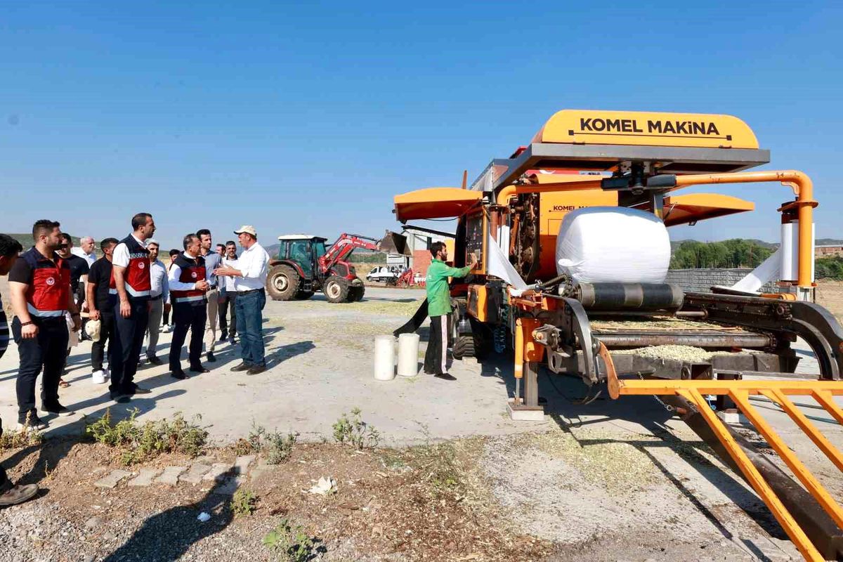 Bingöl\'de Çiftçilere Makine Desteğiyle Silajlık Mısır Üretimi Arttı