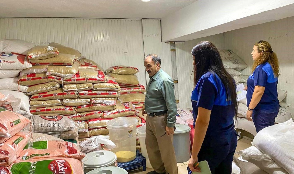 Erzincan\'da süt ve süt ürünleri imalat ve hazır yemek üretim yerlerine denetim