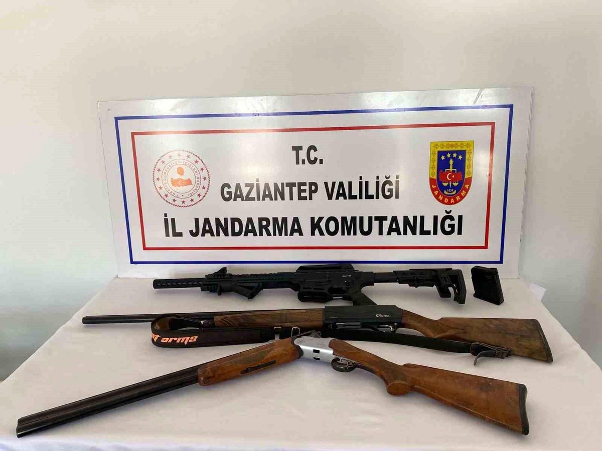 Gaziantep\'te Silah Magandalarına Operasyon: 14 Silah Ele Geçirildi