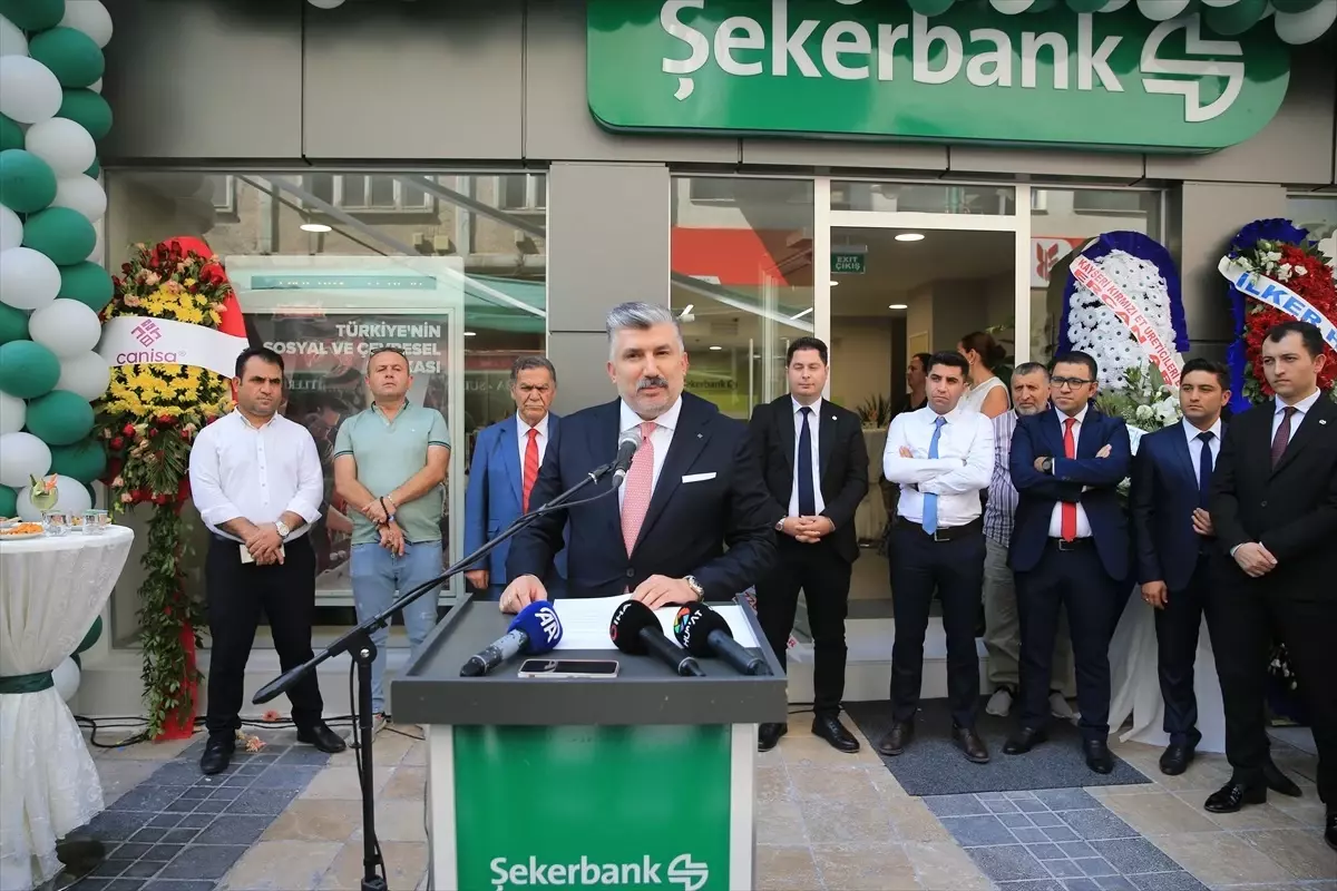 Şekerbank\'ın Kayseri\'deki yeni şubesi hizmete girdi