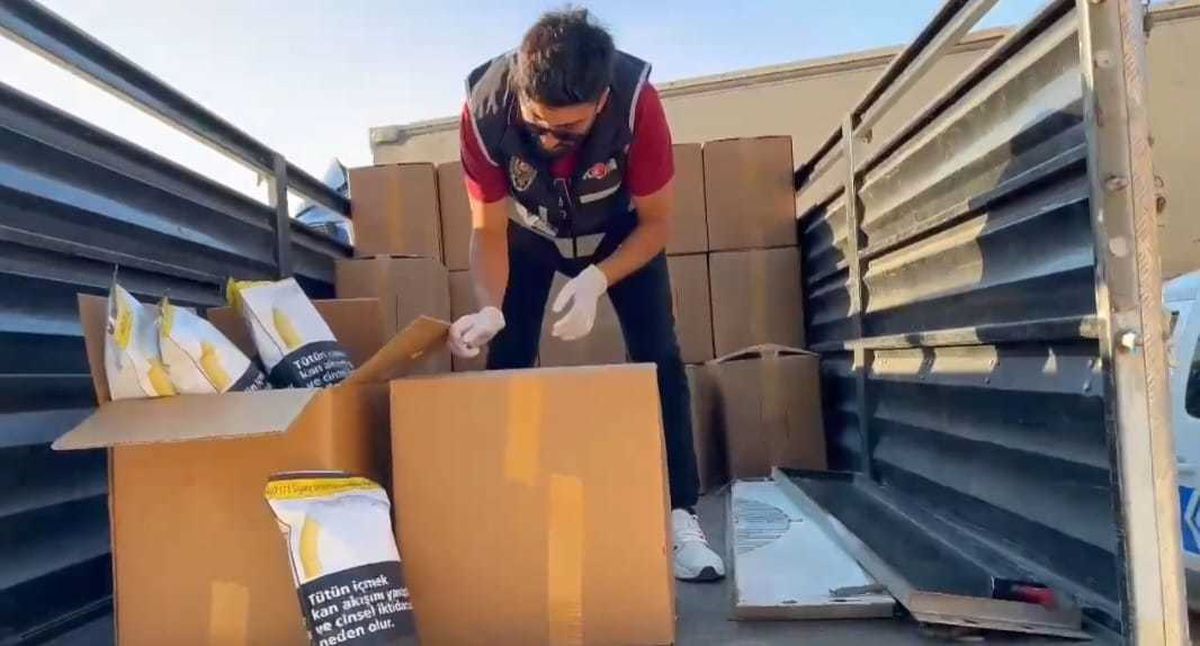 Malatya\'da 4,5 Ton Sahte Bandrollü Tütün Ele Geçirildi