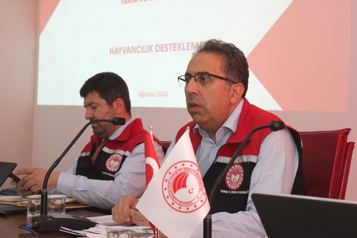 Tarım ve Orman Bakan Yardımcısı Ahmet Gürmen, hayvancılık desteklemelerini tanıttı