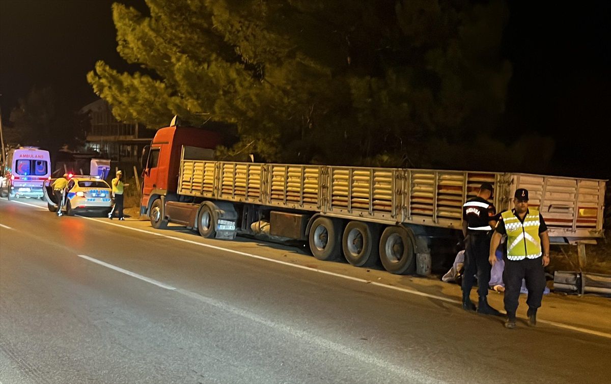 Bodrum\'da motosiklet kazası: Bir kişi hayatını kaybetti