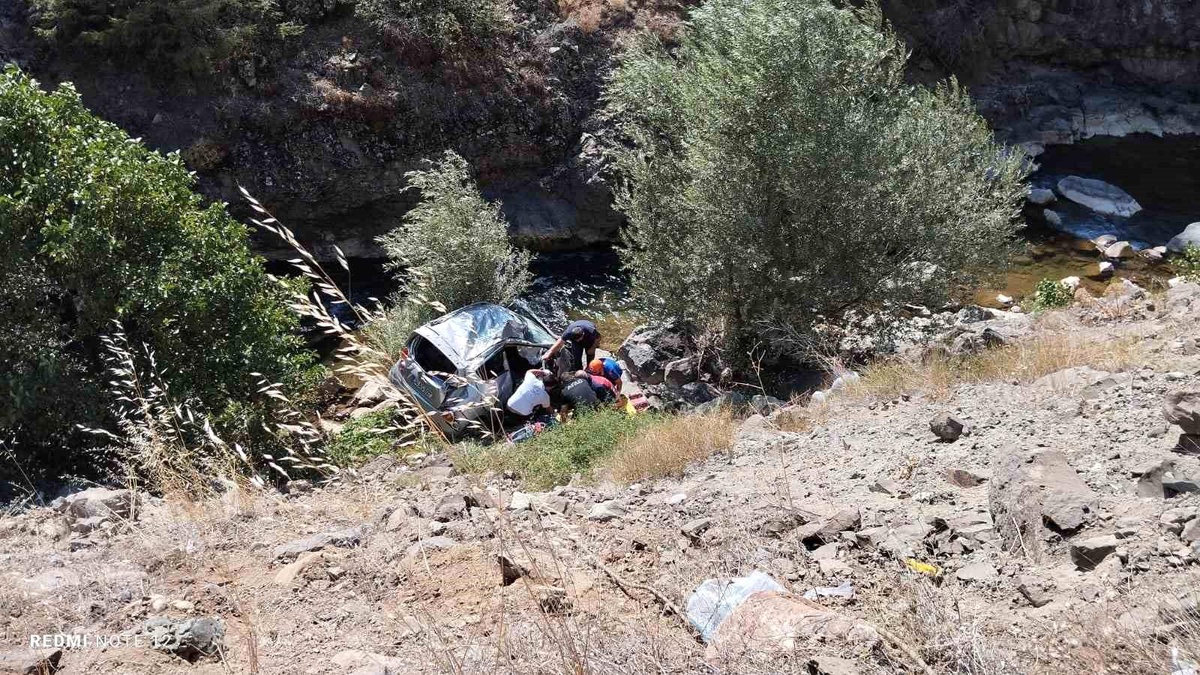 Gümüşhane\'de Otomobil Dereye Yuvarlandı: Sürücü Hayatını Kaybetti