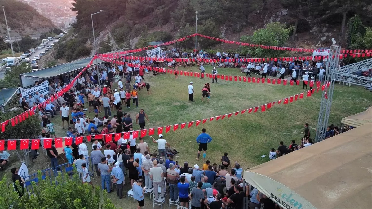 Hatay Belen Yayla Şenlikleri ve Aba Güreşleri\'nde İsa Göçen başpehlivan oldu