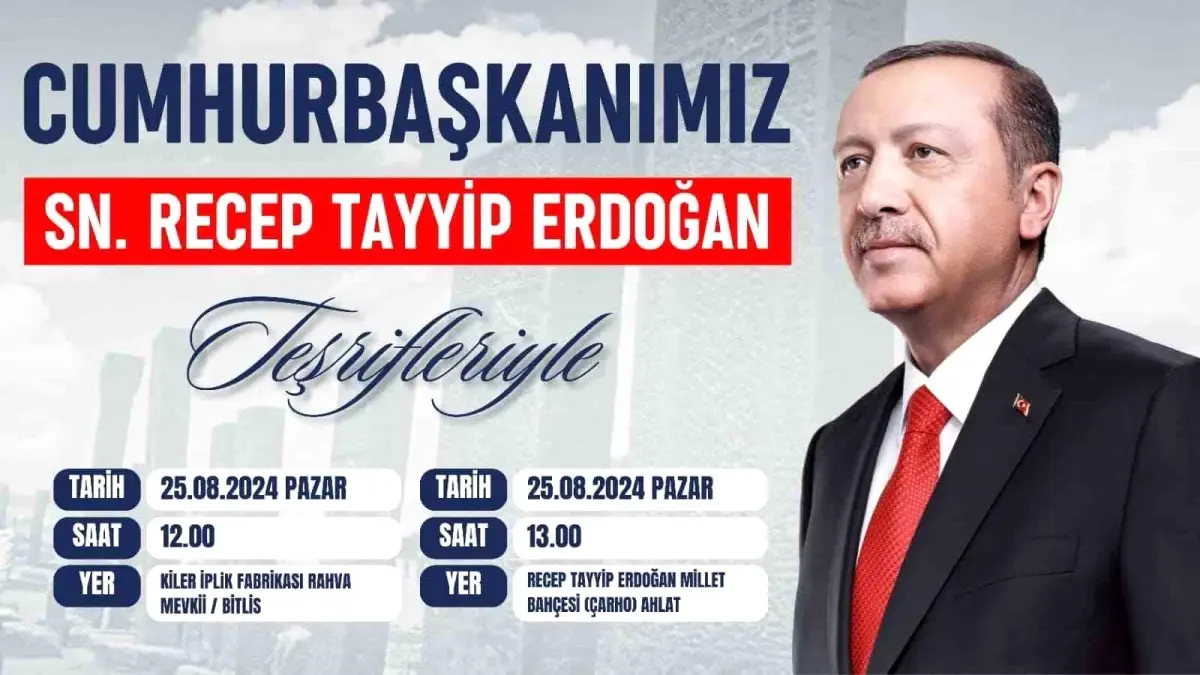 Cumhurbaşkanı Erdoğan, Malazgirt Zaferi\'nin 953. yılı kutlamalarına katılacak