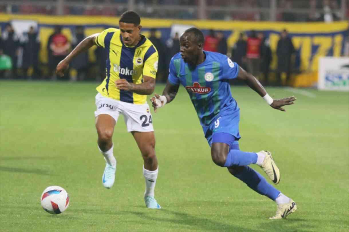 Fenerbahçe, Çaykur Rizespor'u deplasmanda 5-0 yendi