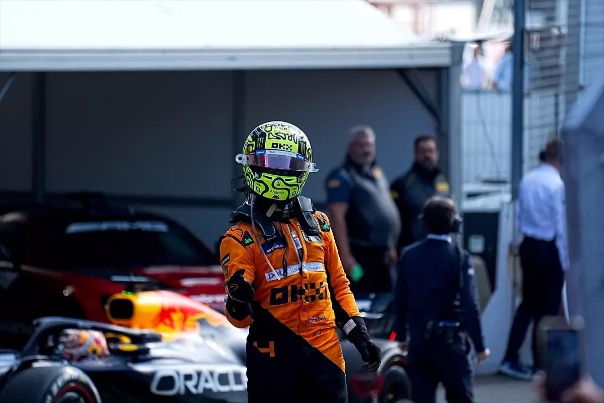 Lando Norris Hollanda Grand Prix\'sini kazandı