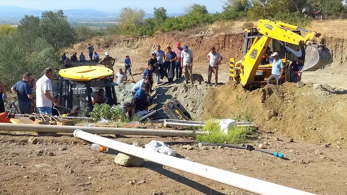 Manisa\'da su kuyusunda göçük altında kalan kişi hayatını kaybetti