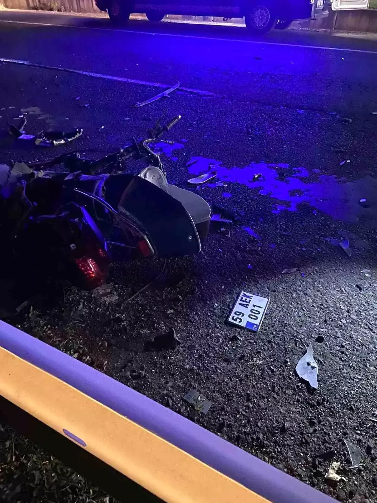 Tekirdağ\'da Motosiklet Kazası: Genç Yaşamını Yitirdi