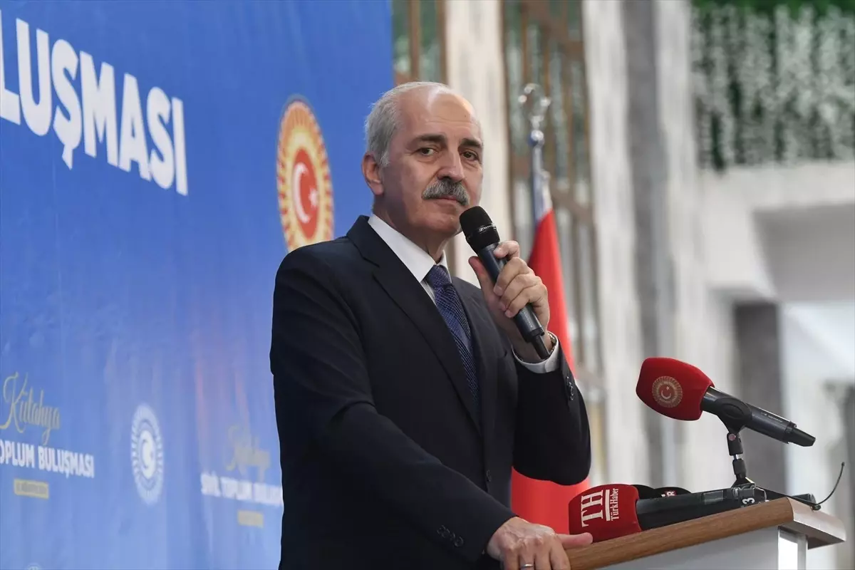 TBMM Başkanı Kurtulmuş, Kütahya\'da "Sivil Toplum Buluşması" programında konuştu Açıklaması