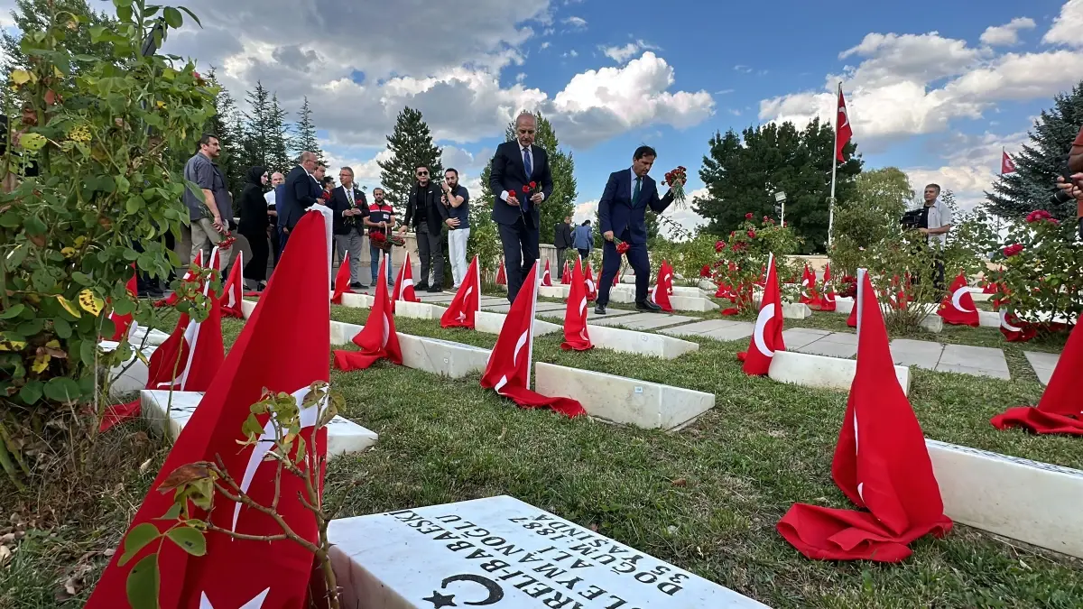 TBMM Başkanı Numan Kurtulmuş, Zafertepe\'yi ziyaret etti