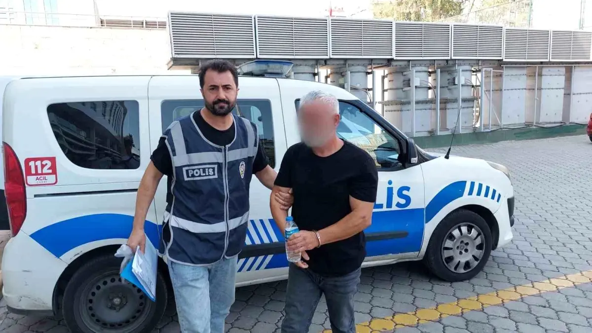 Samsun\'da Eşini Silahla Tehdit Eden Koca Gözaltına Alındı