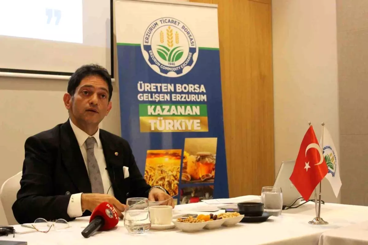 Erzurum Ticaret Borsası Başkanı icraatlarını anlattı