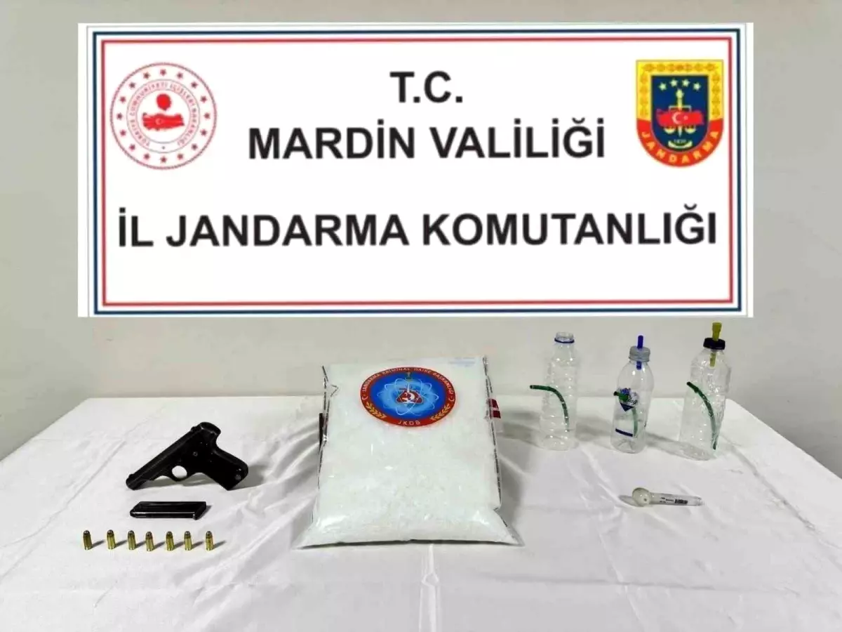 Mardin\'de SİHA destekli uyuşturucu operasyonunda 2 şahıs tutuklandı