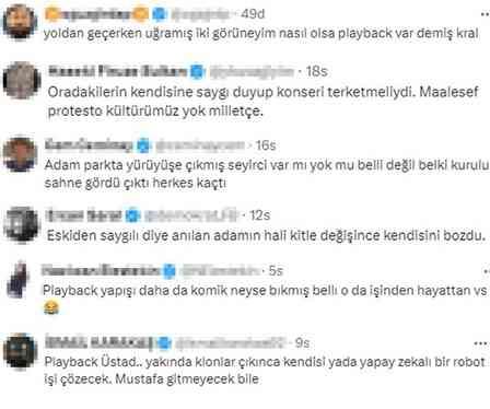 Mustafa Ceceli'nin günlük kıyafetlerle sahneye çıkması tepki çekti