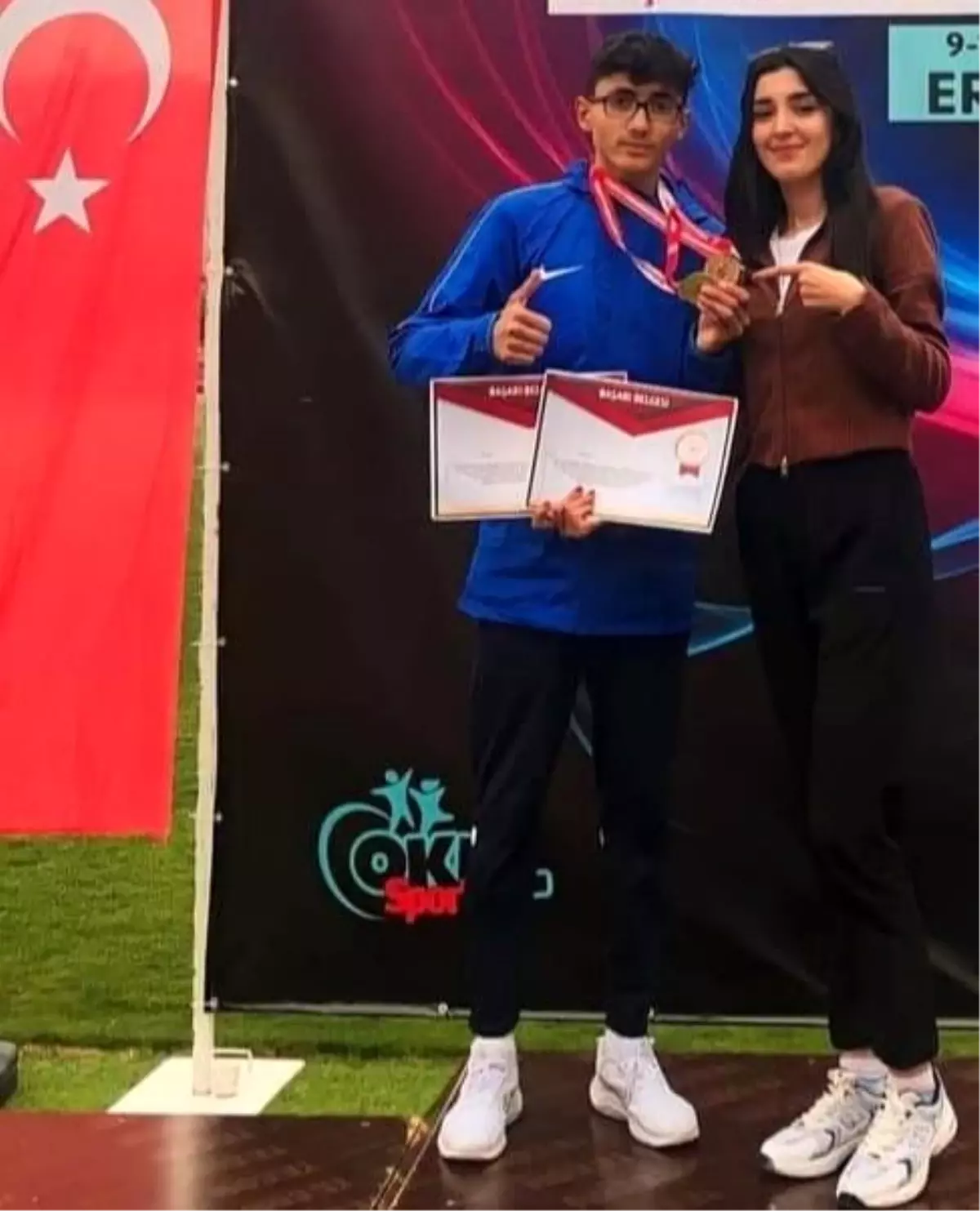 Ömer Aslan İzmir Olimpik Deneme Yarışlarında 1. Oldu