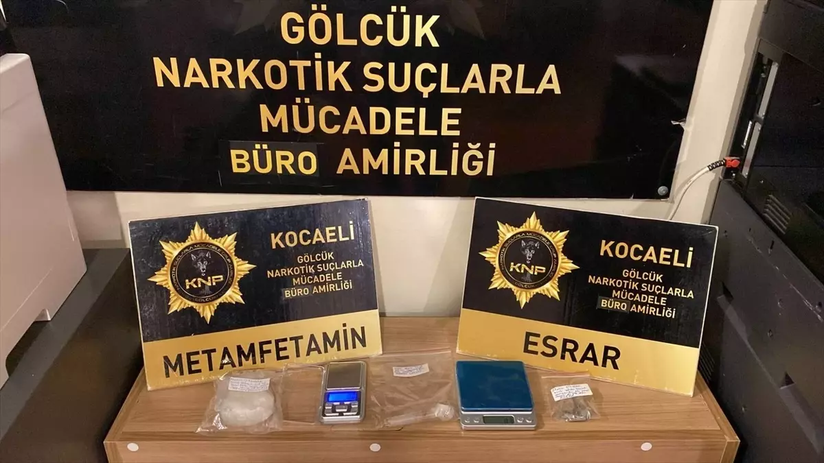 Kocaeli\'de Uyuşturucu Operasyonu: 2 Tutuklama