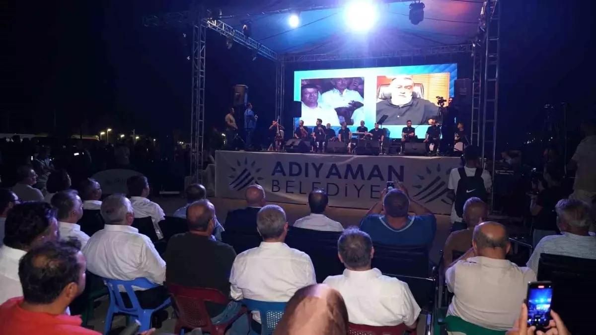 Adıyaman Belediyesi, Kahtalı Mıçe için Vefa Gecesi düzenledi