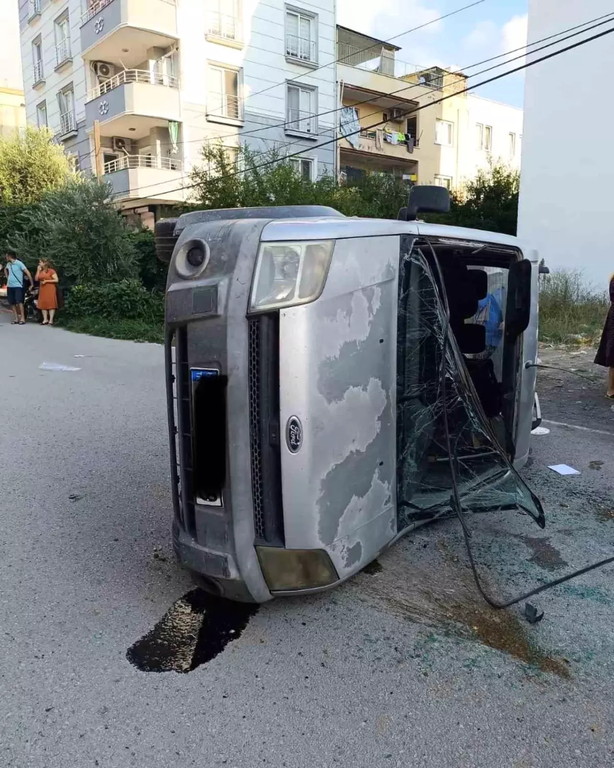 İskenderun\'da kaza: 2 kişi yaralandı